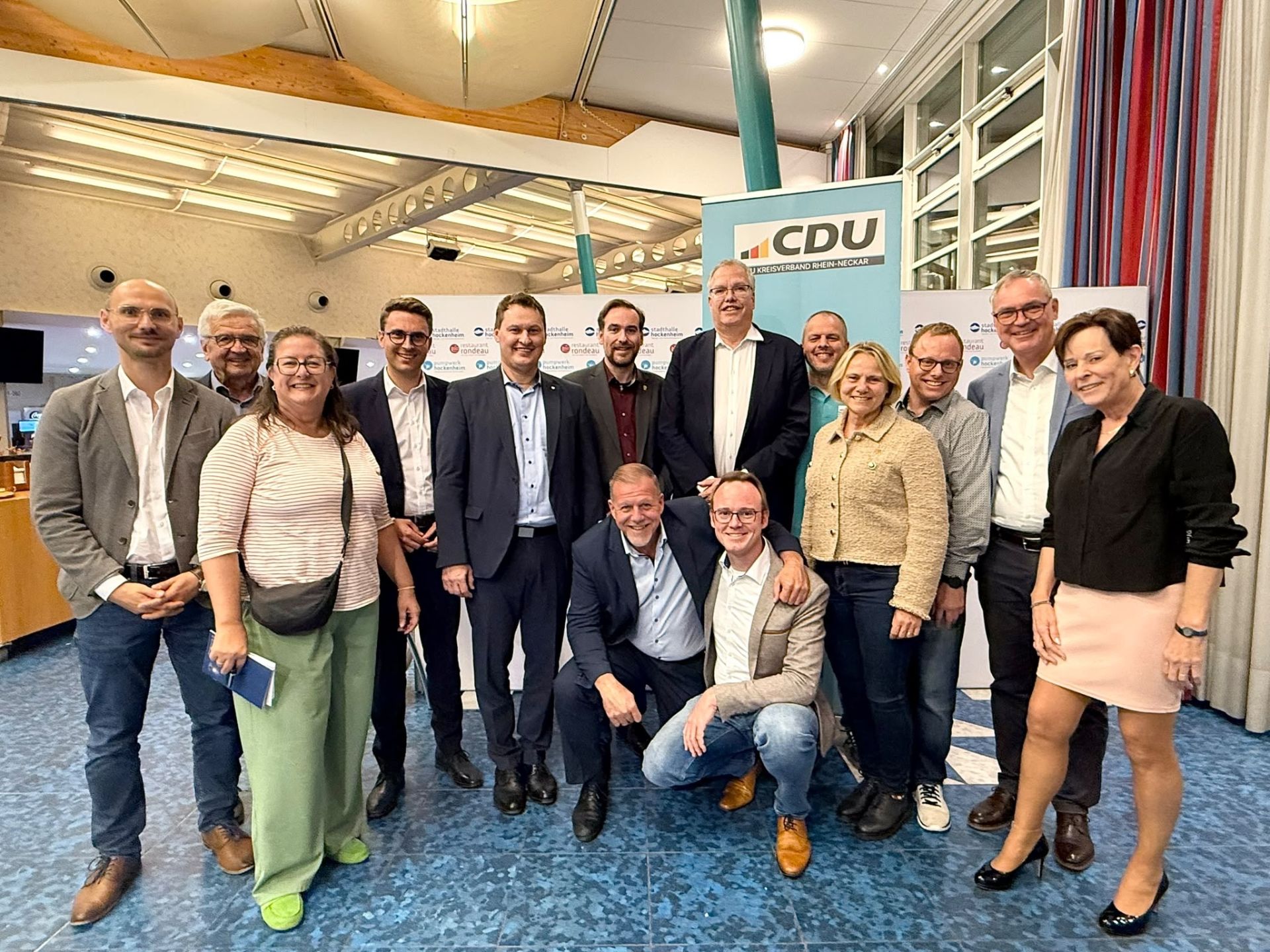 Gruppenbild der Organisatoren der Veranstaltung