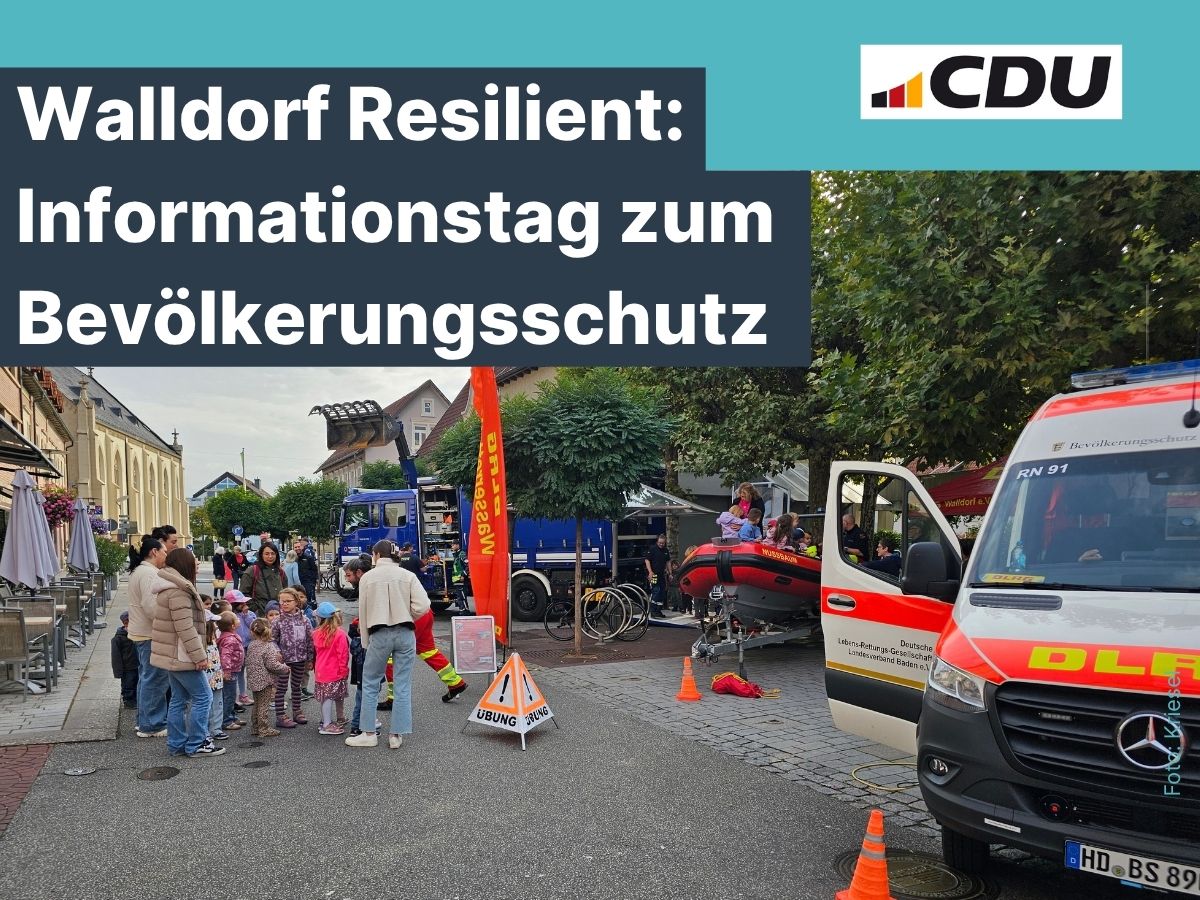 DLRG und THW am Bevölkerungsschutztag | Foto: Kriesel