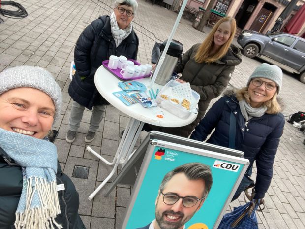 Wahlkampfstand