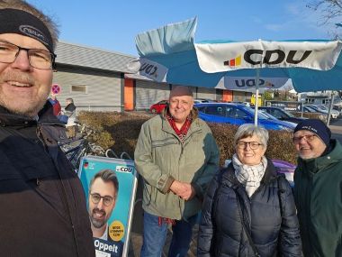Stand CDU WAlldorf