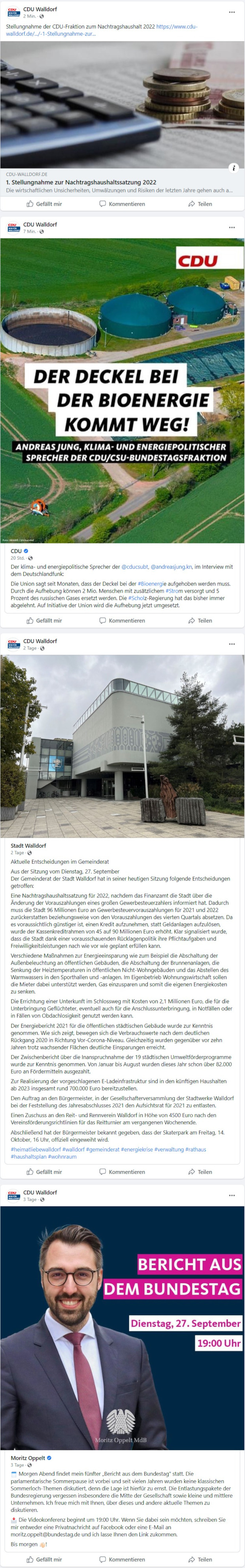 Facebookposts KW 39