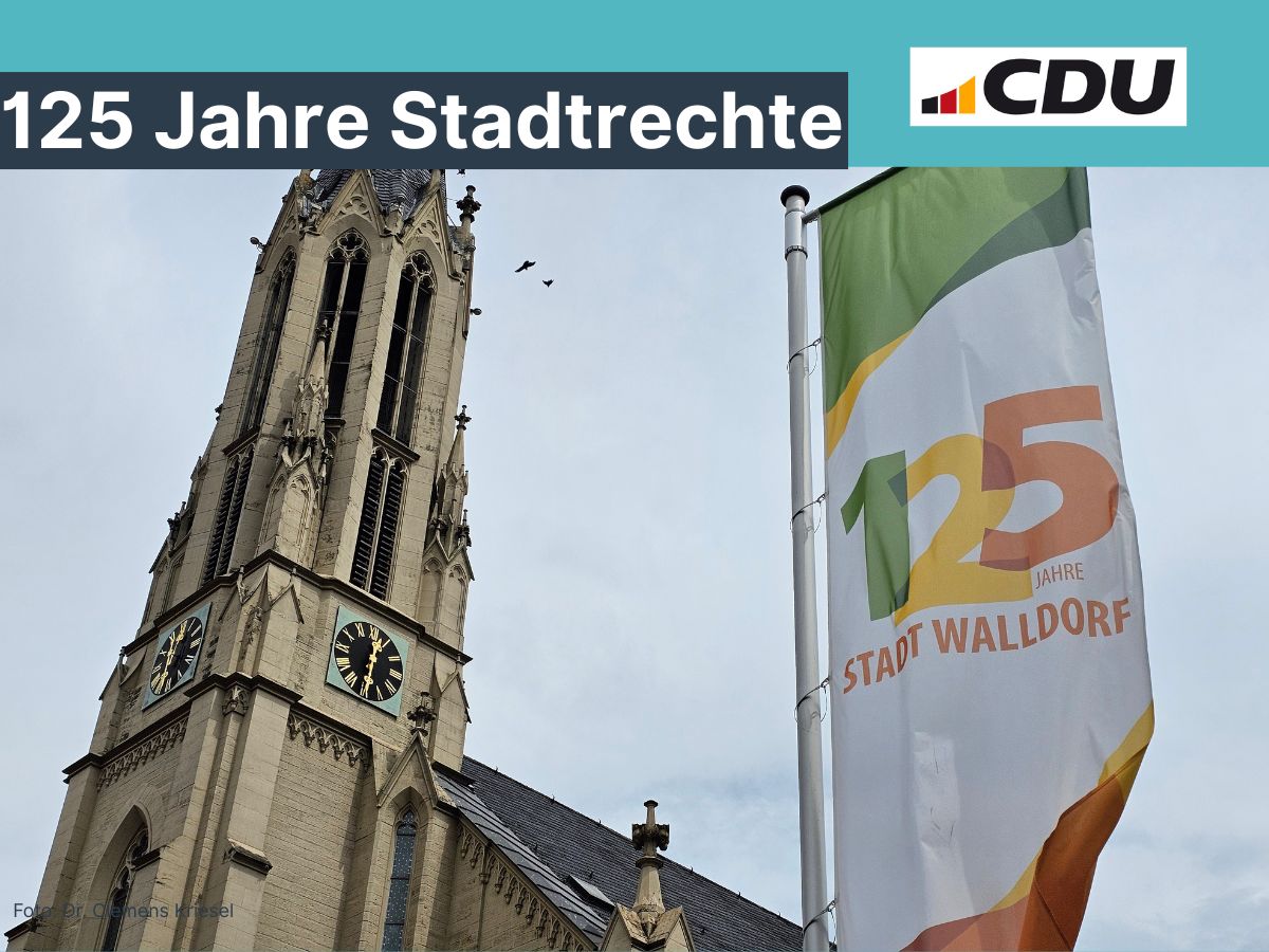 Fahne mit 