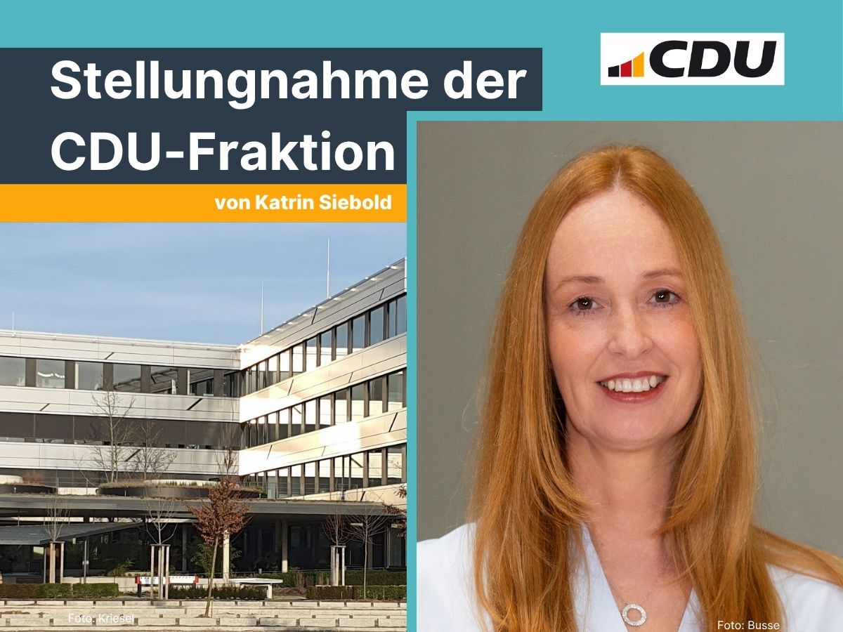 Stellungnahme zur innoWerft. Portrait von Katrin Siebold und Bild vom Geb�ude mit B�ros der Innowerft in Walldorf | Portrait: Busse, Foto: Kriesel