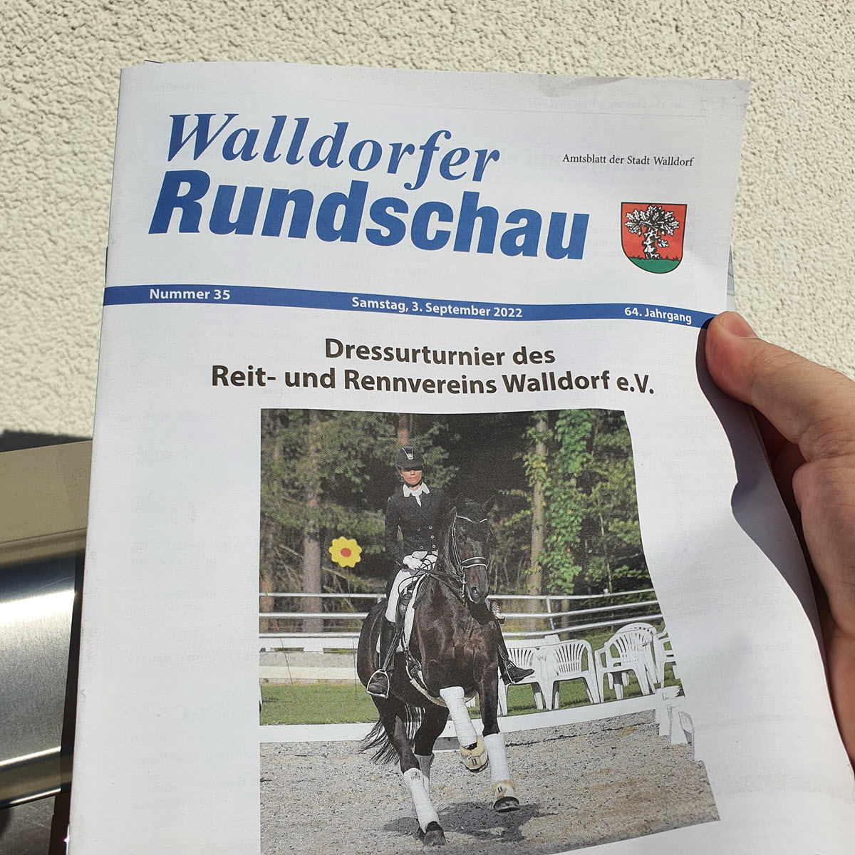 Die Walldorfer Rundschau 2022 Nr. 35 | Foto: Dr. Clemens Kriesel