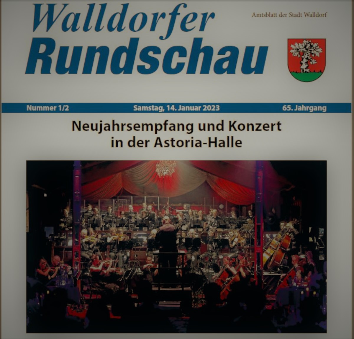 Die Walldorfer Rundschau 2023 Nr. 2 als E-paper | Bildschirmabgriff