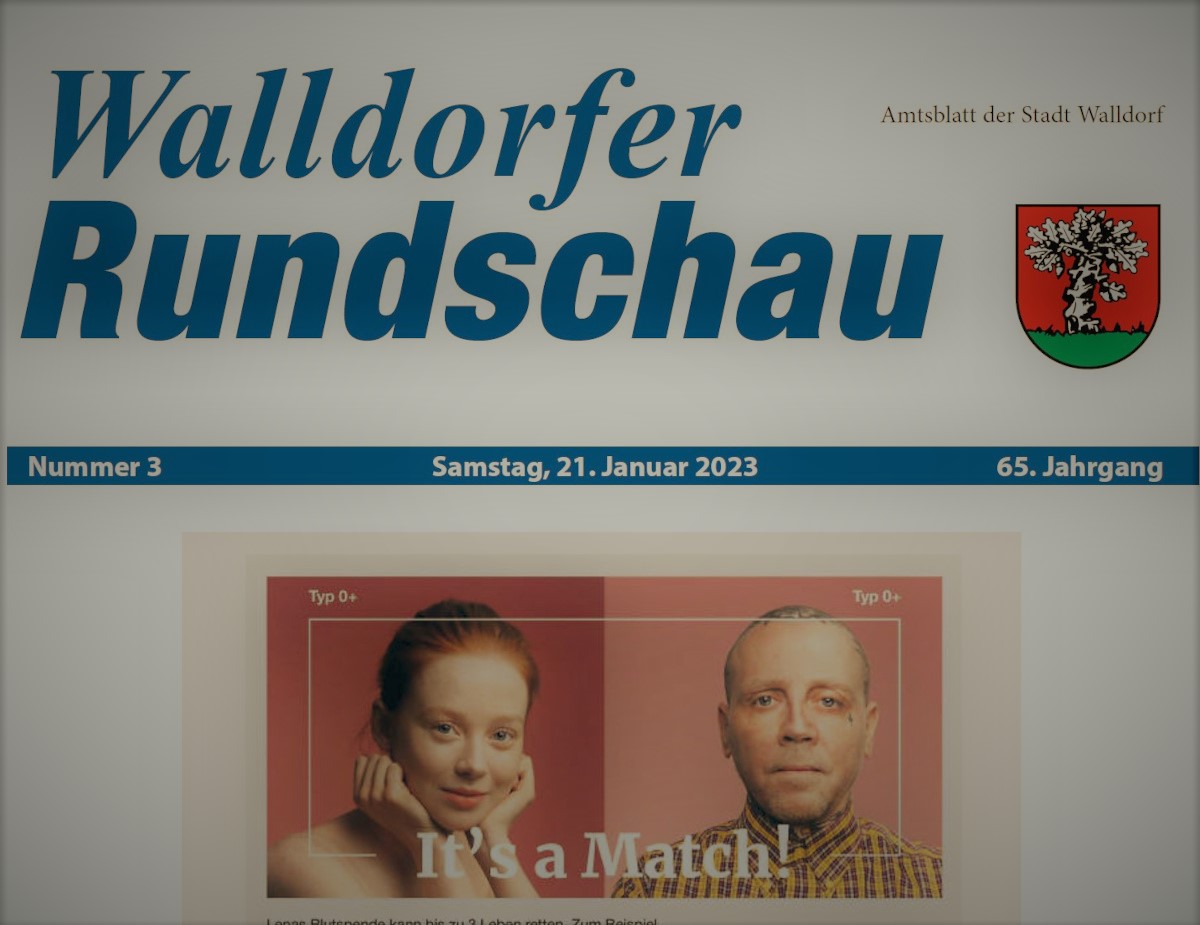 Die Walldorfer Rundschau 2023 Nr. 3 als E-paper | Bildschirmabgriff