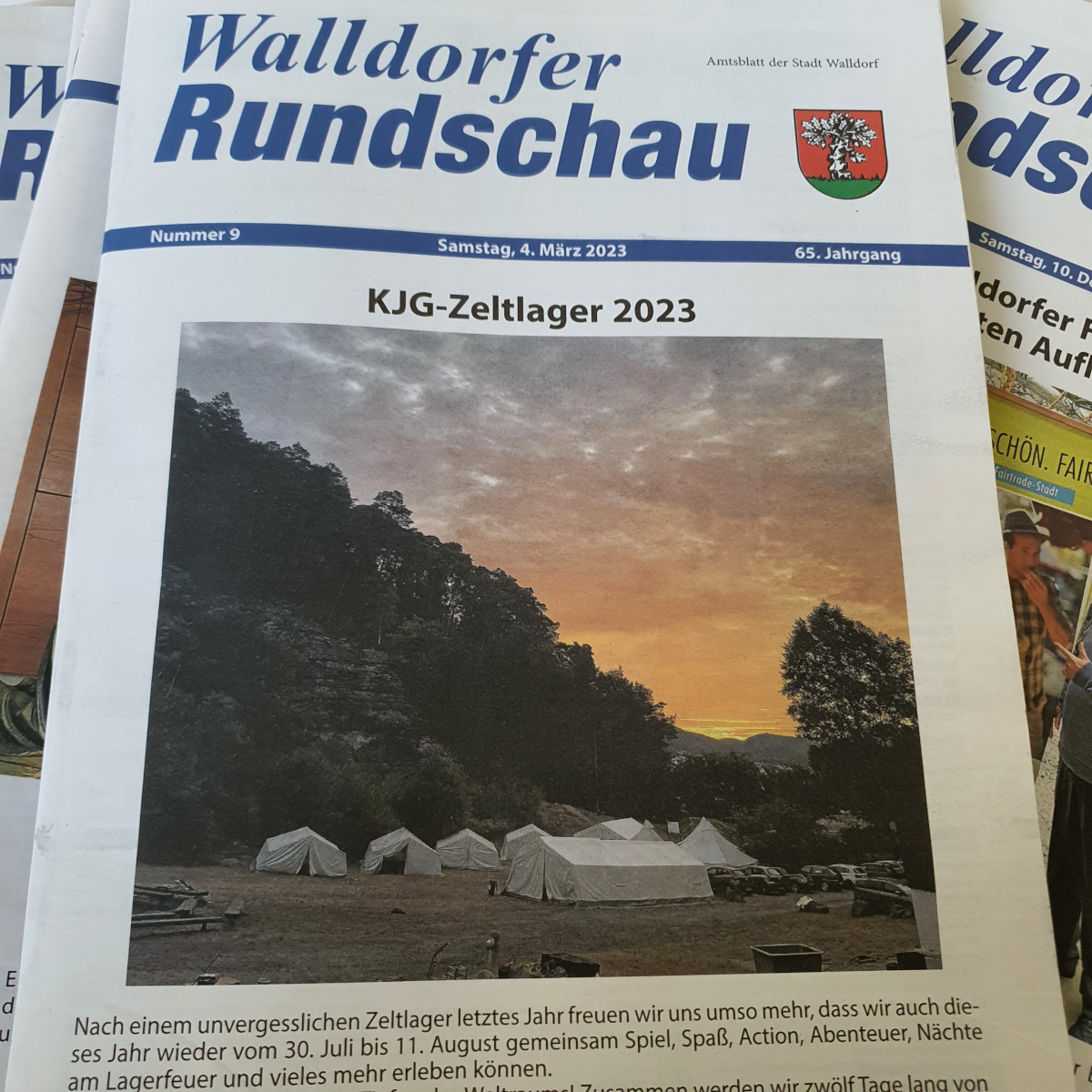 Die Walldorfer Rundschau 2023 Nr. 9 | Foto: Dr. Clemens Kriesel