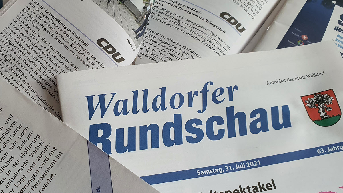 Motivbild Walldorfer Rundschau | Foto: Dr. Clemens Kriesel