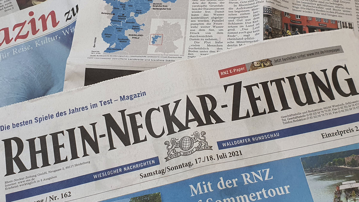 Motivbild RNZ-Zeitung | Foto: Dr. Clemens Kriesel