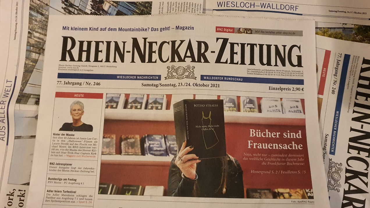 Motivbild Rhein-Neckar Zeitung Oktober 2021 | Foto: Dr. Clemens Kriesel