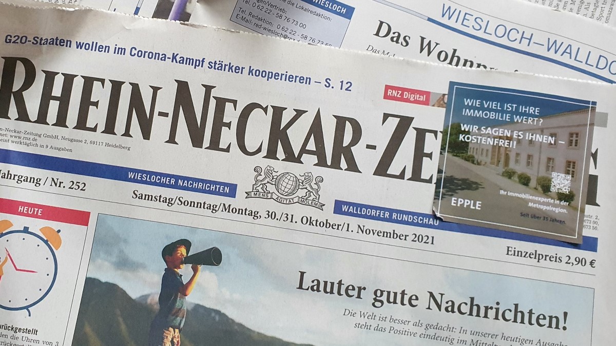 Motivbild Rhein-Neckar-Zeitung Nov. 2021 | Foto: Dr. Clemens Kriesel