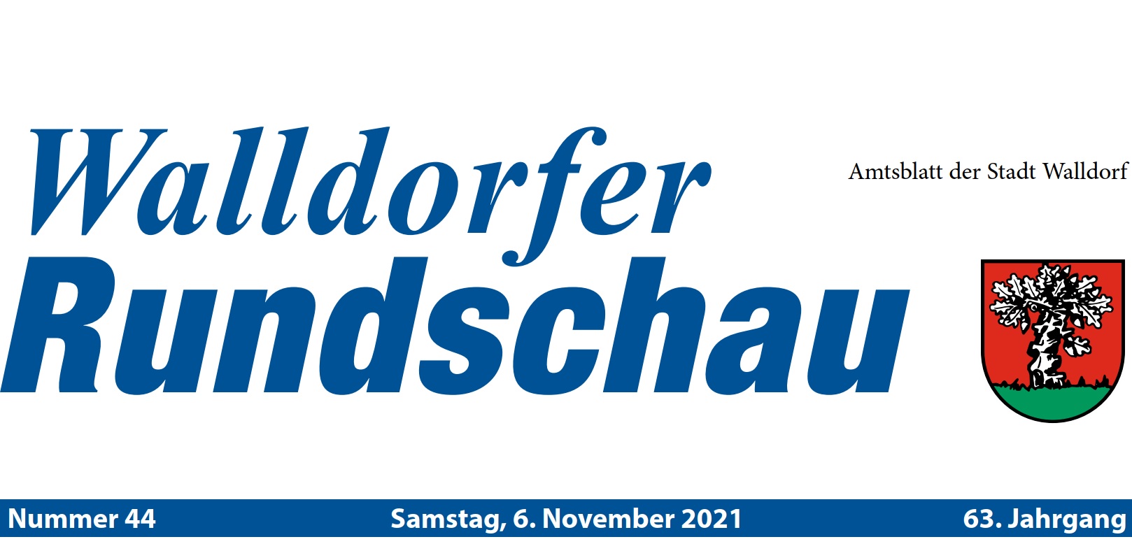 Screenshot der e-Book PDF Ausgabe der Walldorfer Rundschau Nr. 44