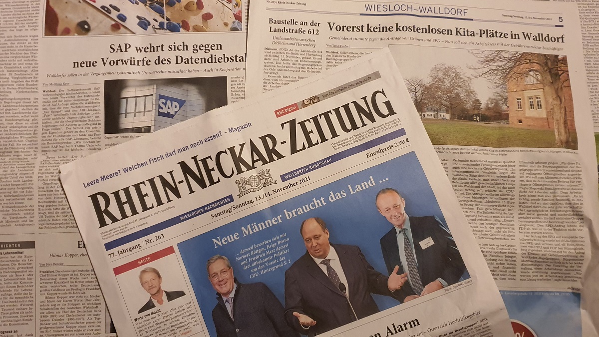 Motivbild Rhein-Neckar-Zeitung November 2021 | Foto: Dr. Clemens Kriesel