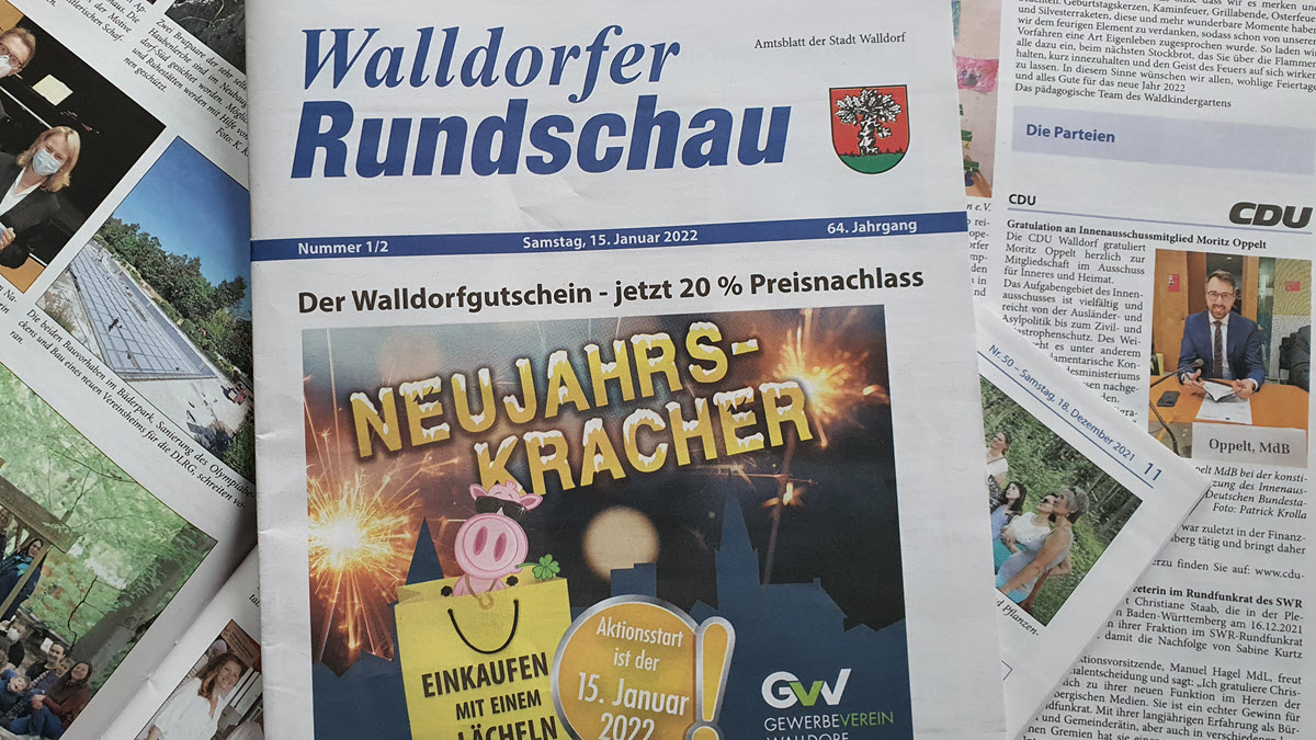 Walldorfer Rundschau 02/2022 | Foto: Dr. Clemens Kriesel