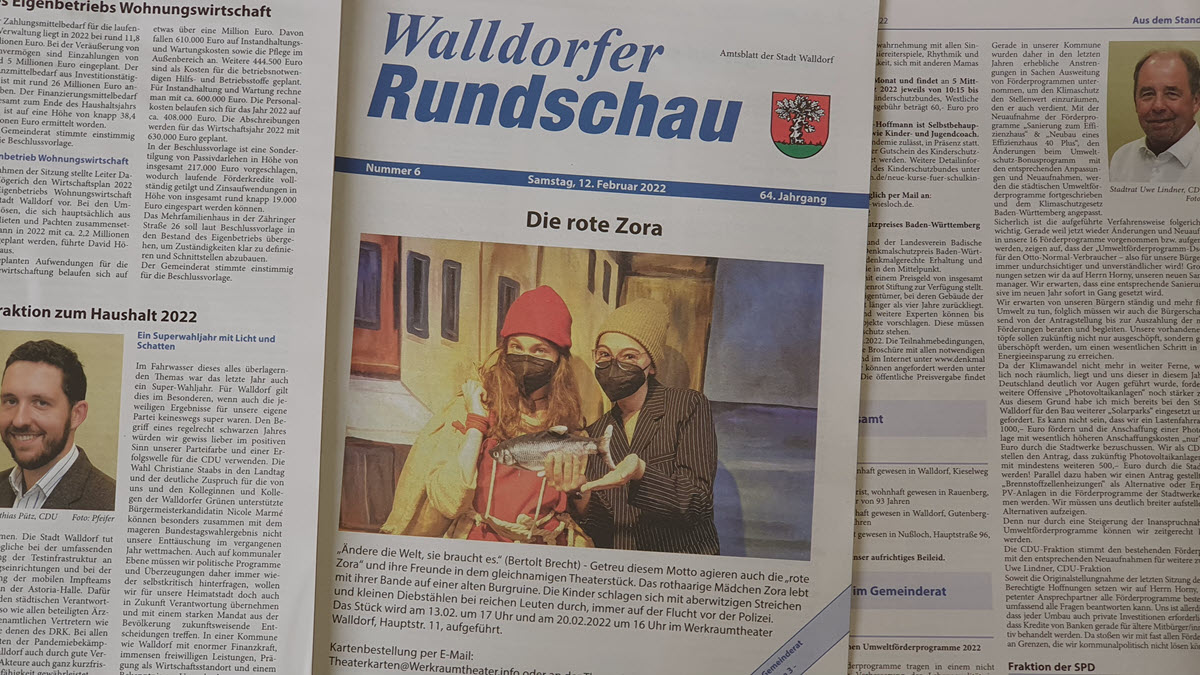 Motivbild Walldorfer Rundschau Nr. 6 2022 | Foto: Dr. Clemens Kriesel