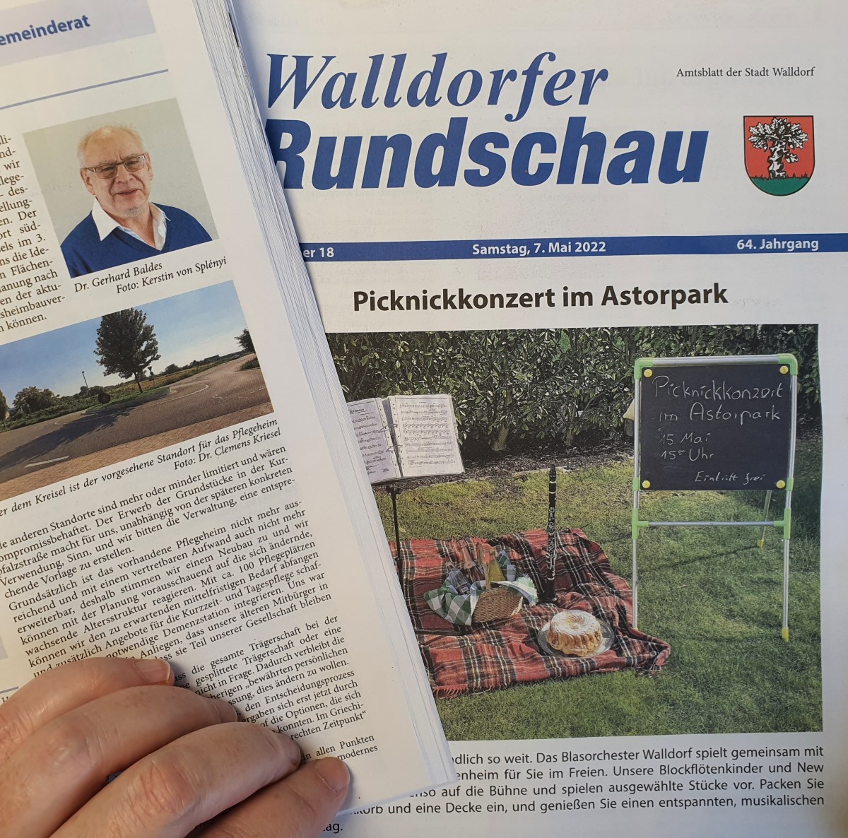 Walldorfer Rundschau 2022 Nr. 18 | Foto: Dr. Clemens Kriesel
