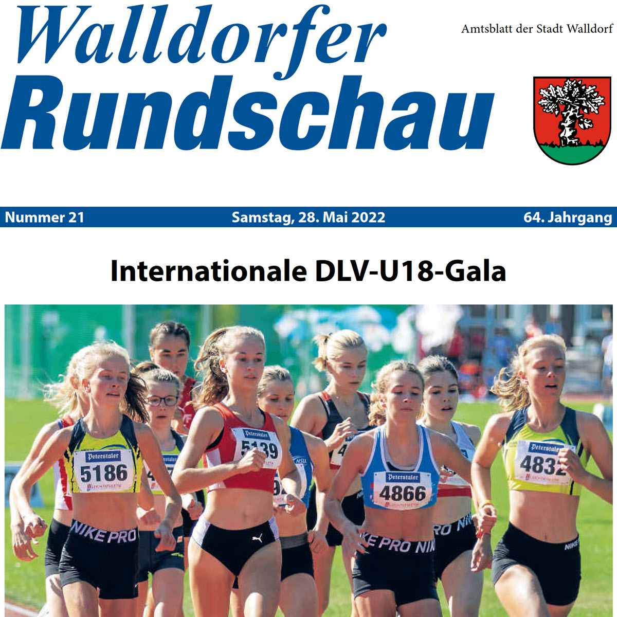 Die Walldorfer Rundschau 2022 Nr. 21