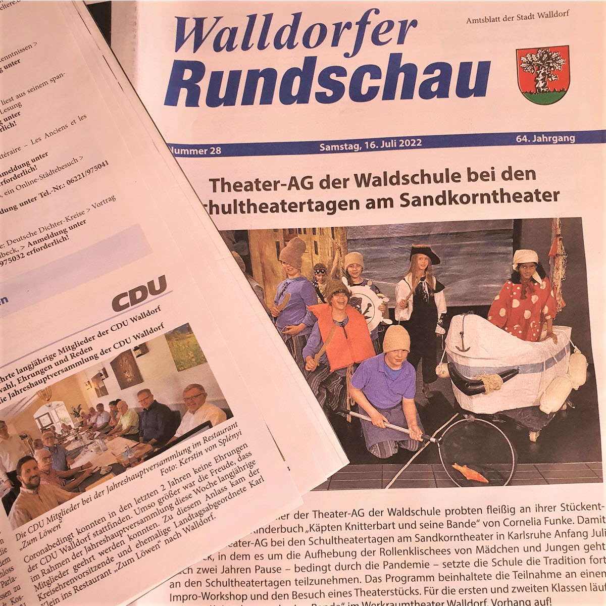 Die Walldorfer Rundschau 2022 Nr. 28 | Foto: Dr. Clemens Kriesel