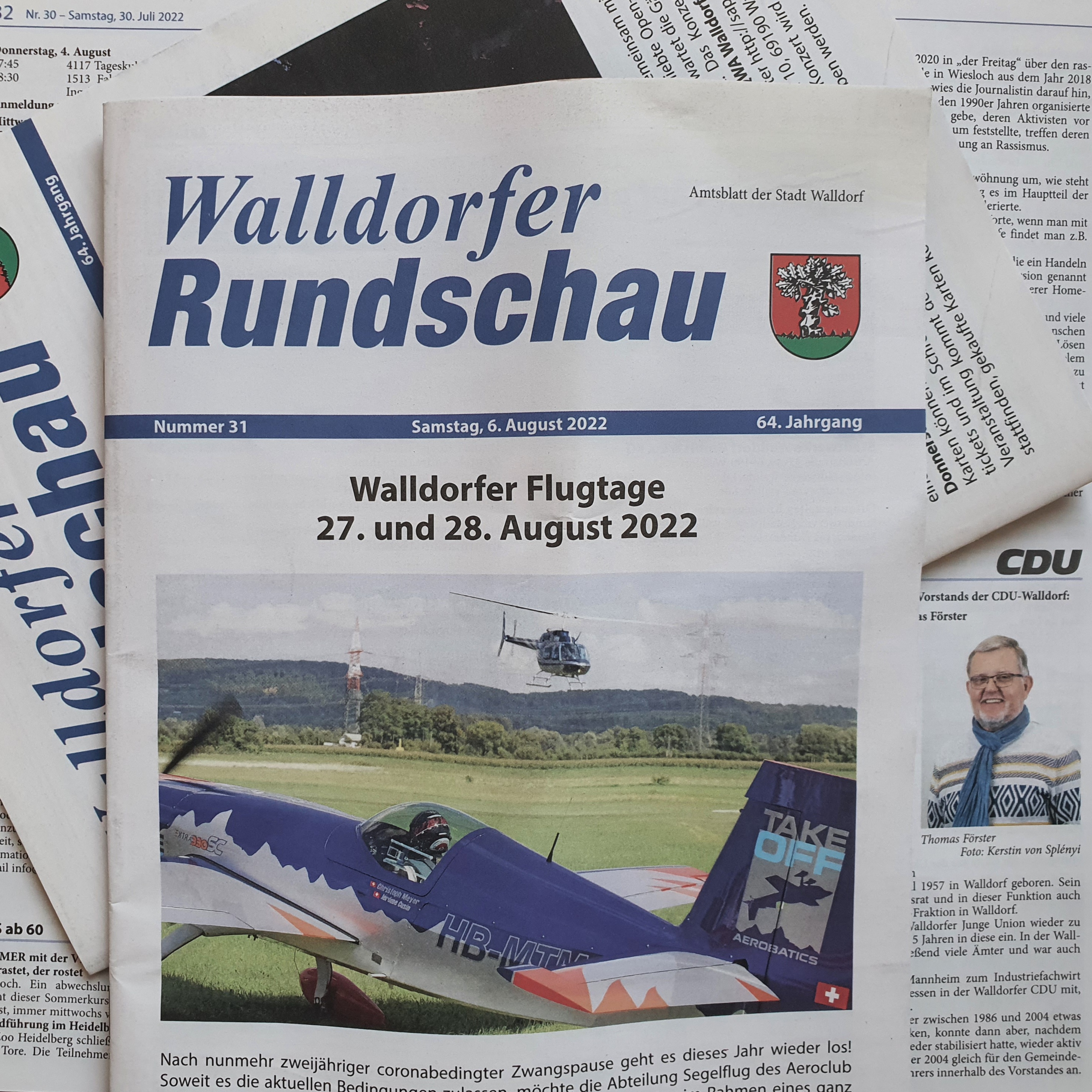 Die Walldorfer Rundschau 2022 Nr. 31 | Foto: Dr. Clemens Kriesel